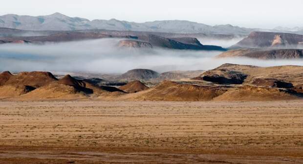 Национальный парк Берег скелетов в Намибии (Skeleton Coast Park)