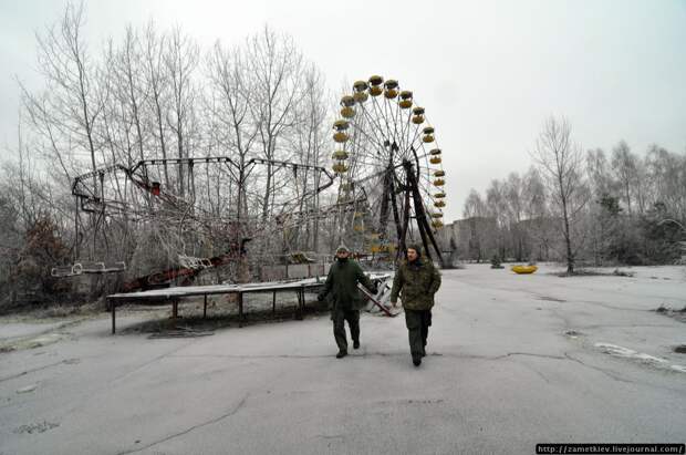 NYinPripyat19 Новый год 2014 в Чернобыльской Зоне отчуждения. Город Припять