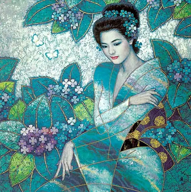 Рисунок современный китаец