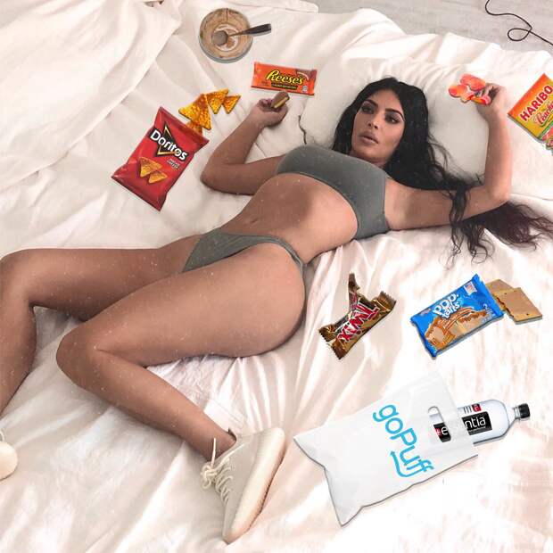 Ким Кардашьян в Yeezy