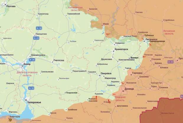 Военная обстановка на Украине