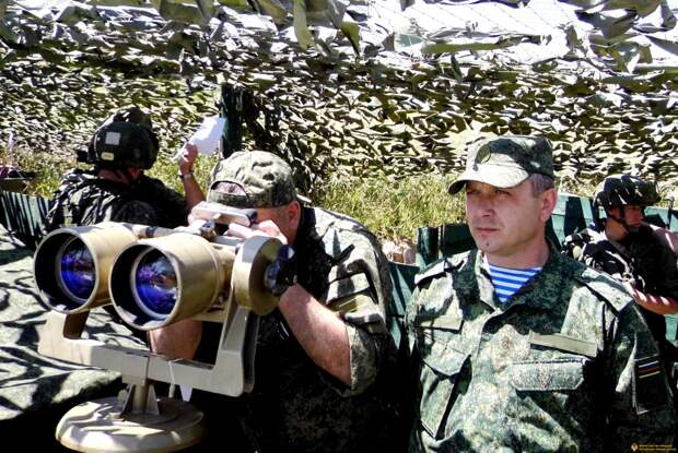 Военные учения России в Южной Осетии. Источник изображения: https://vk.com/denis_siniy