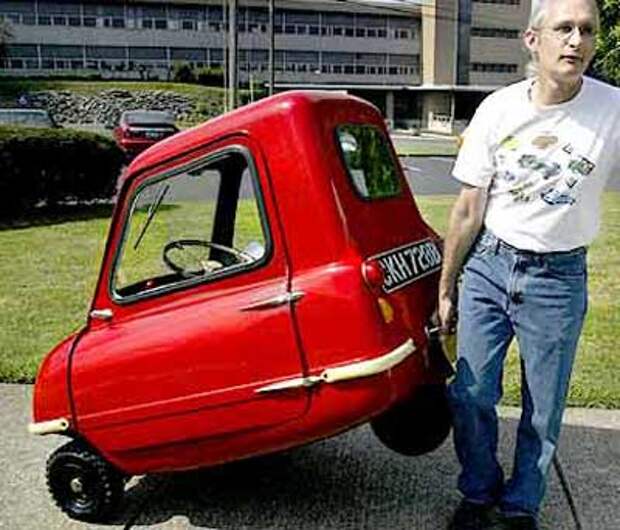 Авто-факт: самый маленький автомобиль в мире весил 59 кг!