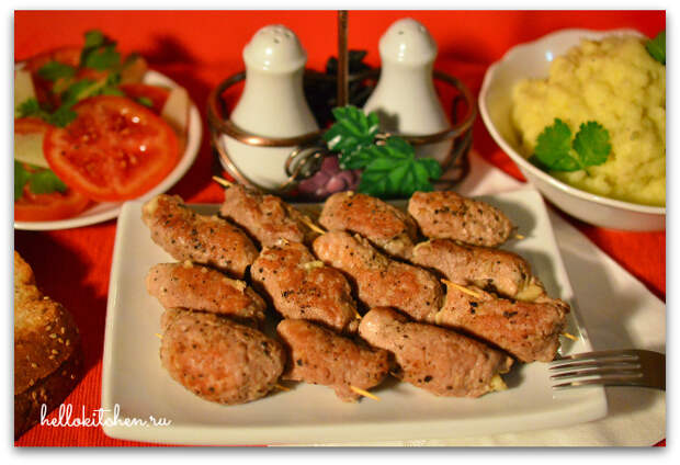 Свиные рулетики с сыром и чесноком 00  Свиные рулетики с сыром и чесноком
