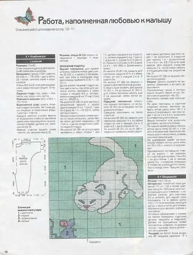 Журнал лапушка вязание для детей схемы и описание