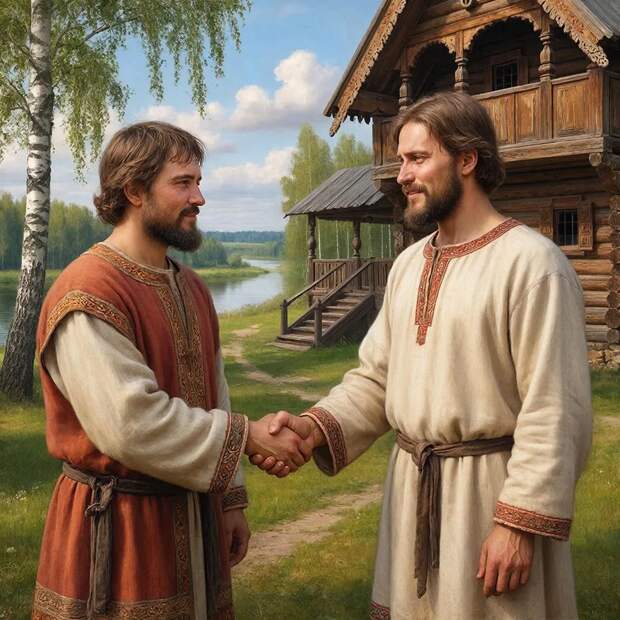 Приветствие на Руси