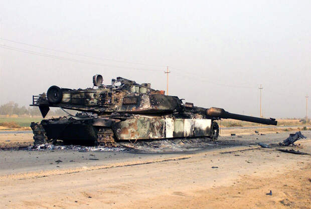 Позорное фиаско американских танков "Абрамс" в Ираке и Саудовской Аравии