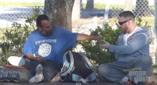He Asked Homeless People If They Had Something to Spare, Their Responses Are Remarkable