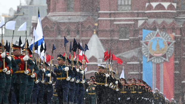 На Красной площади прошел парад в честь 79-й годовщины победы
