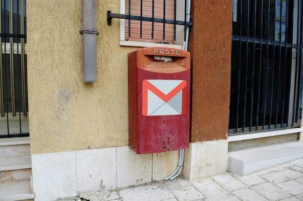 Gmail вывески, интернет, стрит-арт, уличное искусство
