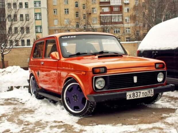 Невероятный тюнинг и рестайлинг "Нив" (24 фото)