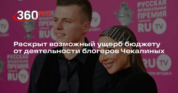 Ущерб бюджету от деятельности блогеров Чекалиных может превышать 500 млн рублей