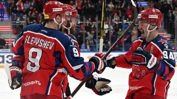 Дикий Запад: ЦСКА забросил шесть шайб за период и разгромил СКА в третьем матче серии Кубка Гагарина