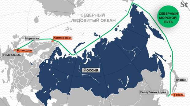 Северный морской путь: льды тают − напряженность растет