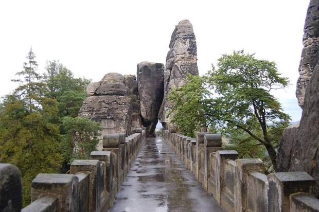 Бастай каменный бастион Саксонии Bastei20 Бастай каменный бастион Саксонии