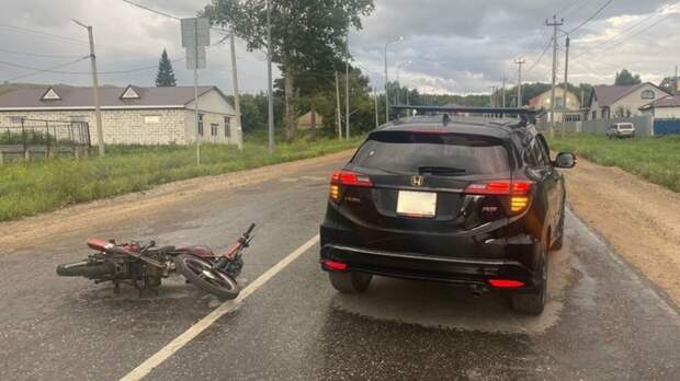 ДТП с участием мототранспорта / Фото: Управление Госавтоинспекции Алтайского края