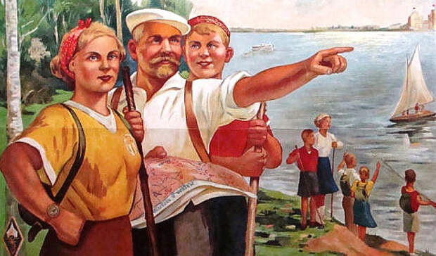 как доставался заветный значок отличия для туристов в СССР