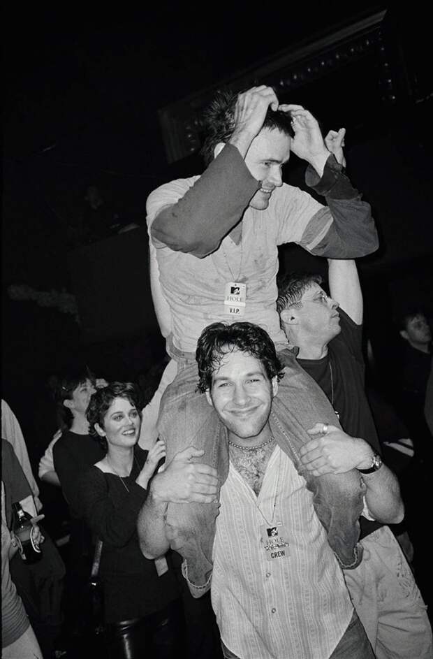 Пол Радд и Джереми Дэвис, 1996 год голливуд, звезды, знаменитости, ночная жизнь, фото