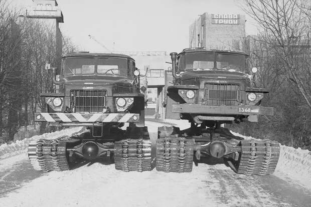 В борьбе за проходимость: гусеничные снегоболотоходы НАМИ