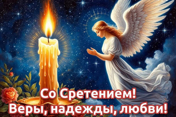 Красивые открытки к Сретению: 20 уникальных картинок для праздника