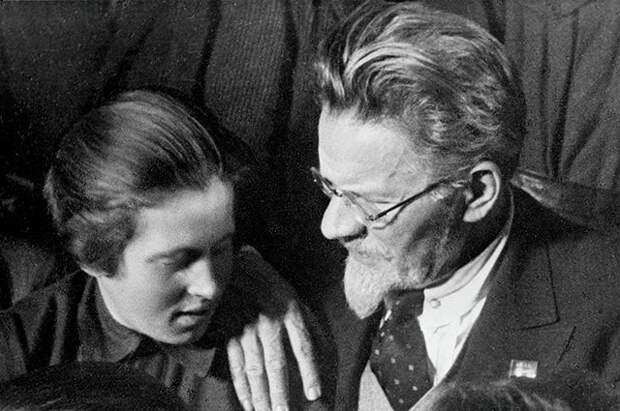 Михаил Калинин на II Всесоюзном съезде колхозников-ударников. 1935 год.
