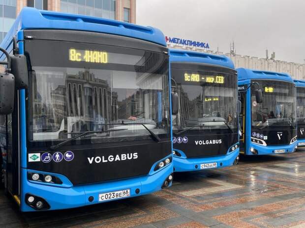 Тамбов получил 12 новых автобусов Volgabus