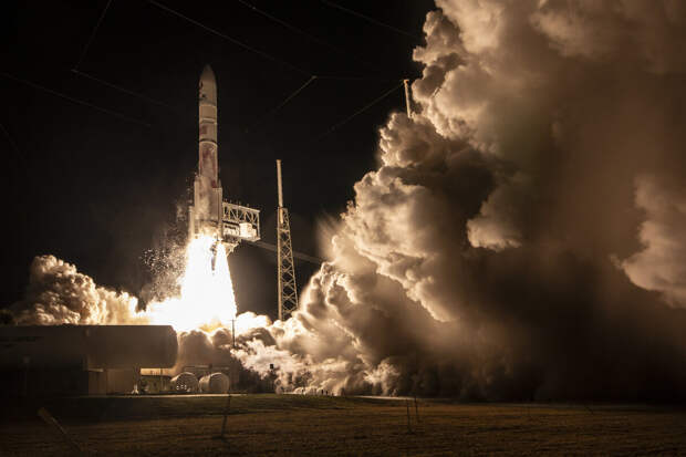 Vulcan Centaur во время первого запуска. Credit: ULA.