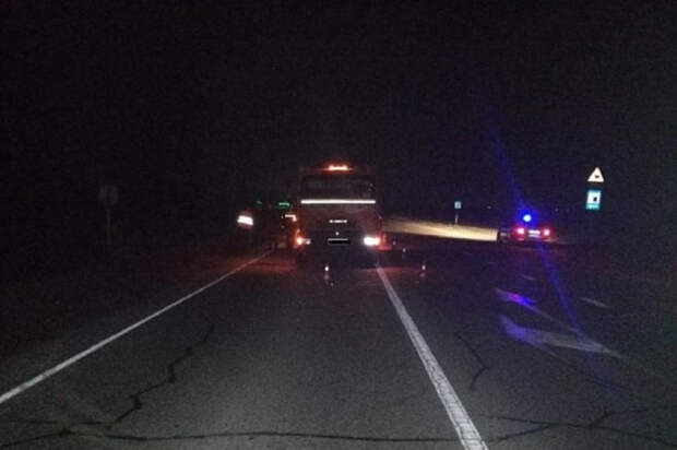 На Кубани КамАЗ сбил человека: мужчина чудом выжил, но получил серьезные травмы