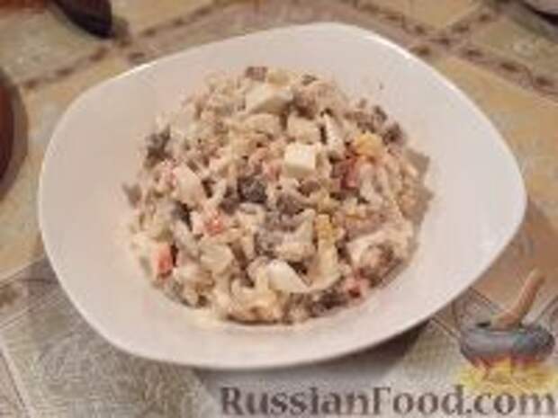 Фото к рецепту: Вкусный салат «Диана»