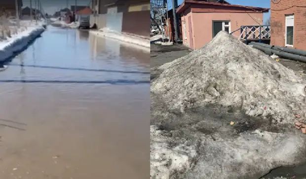 Около Тюмени коттеджный посёлок «Бавария» уходит под воду