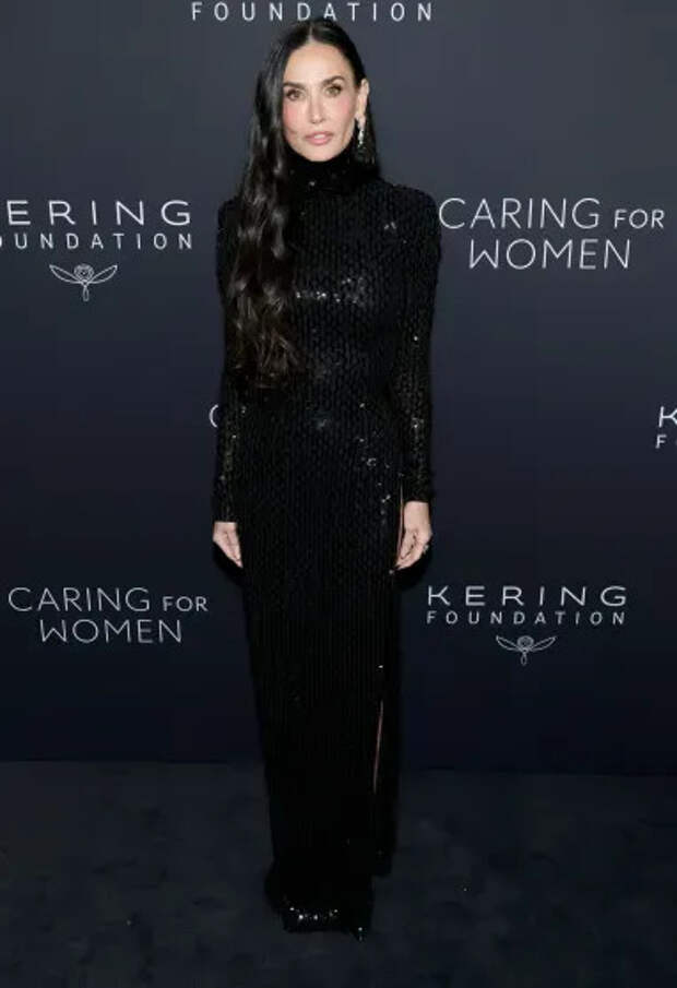 Деми Мур в Gucci