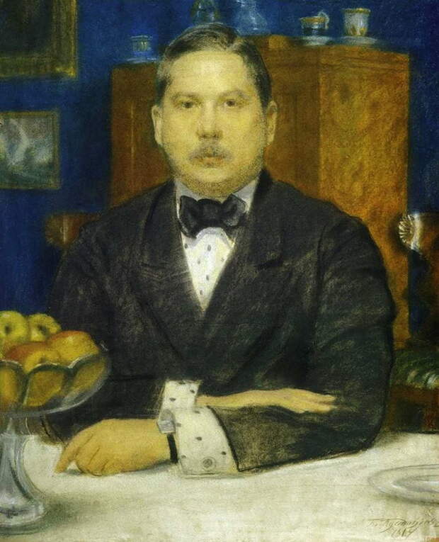 Портрет художника К.А.Сомова 1914 (567x700, 135Kb)