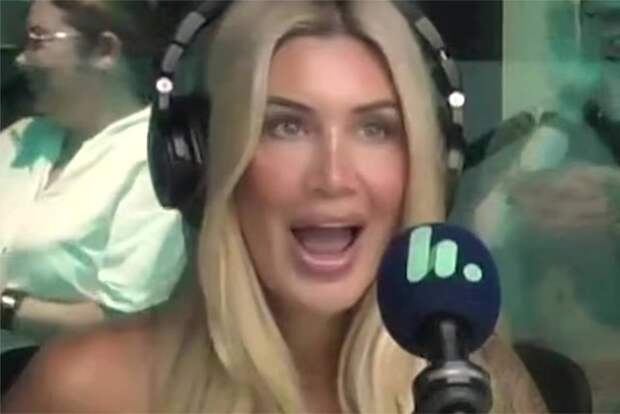 Телезвезда дважды выругалась в прямом эфире и сорвала шоу