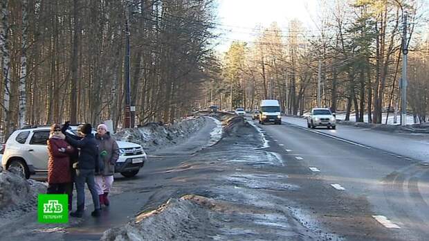 Петербуржцы просят установить светофор на Лахтинском проспекте