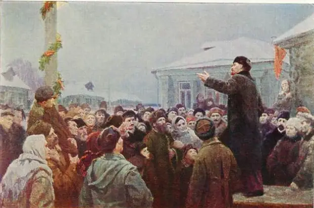 Никто и никогда не забудет имя − Ленин !