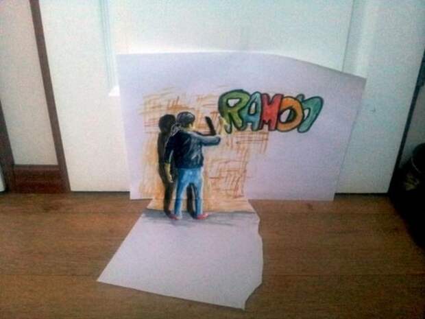 Мастерские 3D-рисунки от Рамона Брюина