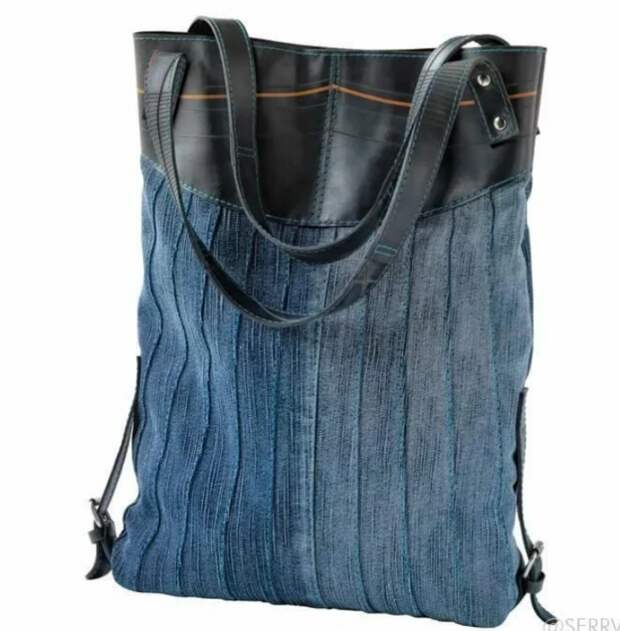 Сумки и рюкзаки из джинсов (трафик)