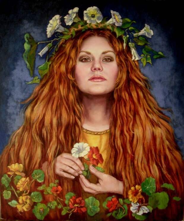 Художница из Великобритании. Annemarie Holloway