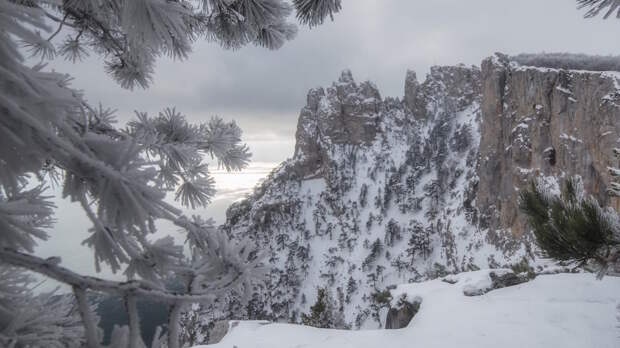 В Крыму объявили об угрозе схода лавин
