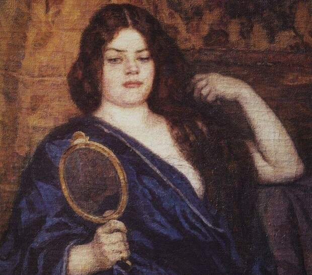 Василий Суриков. Фрагмент картины «Сибирячка», 1909