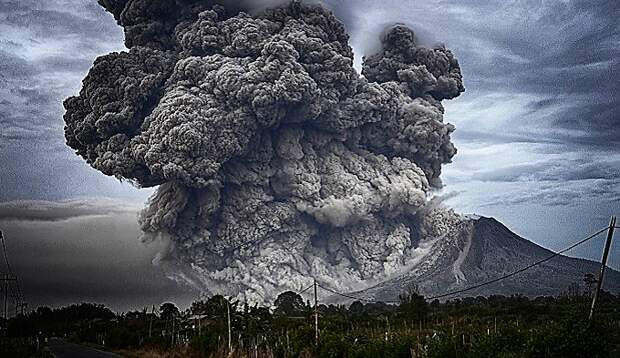 Вулкан Агунг остановит глобальное потепление