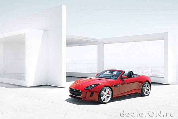 Кабриолет Jaguar F-Type / Ягуар F-тайп