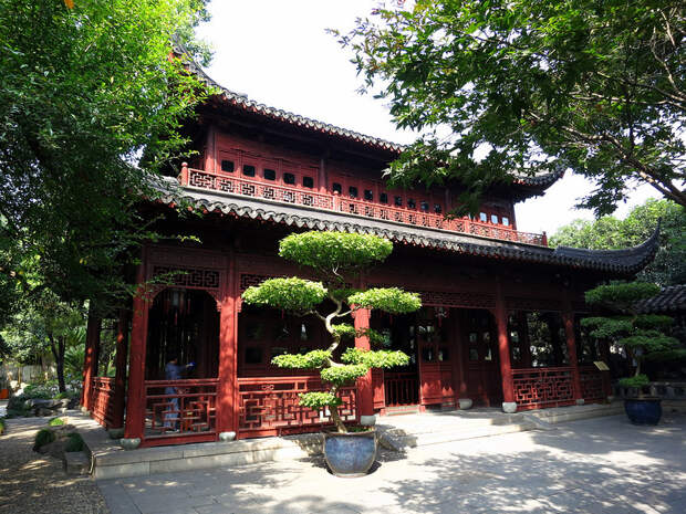 Парк Юйюань – сад Радости (Yuyuan Garden). Шанхай, Китай