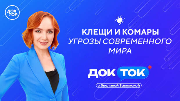 Клещевой энцефалит, комариная угроза и опасная уборка: Александр Горелов в гостях шоу «ДокТок с Эвелиной Закамской»