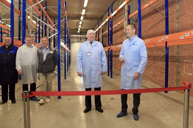 На фармацевтическом заводе «ПОЛИСАН» состоялось открытие нового склада