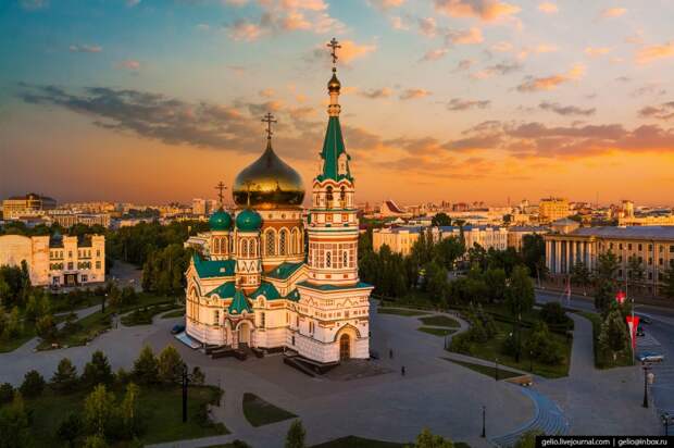Фото Омска с высоты