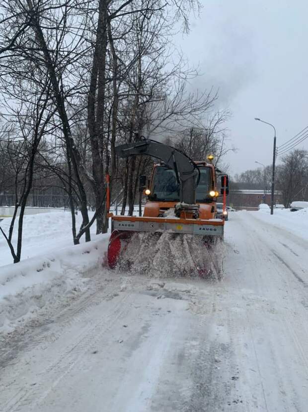 Коммунальщики в Бабушкинском работают в усиленном режиме