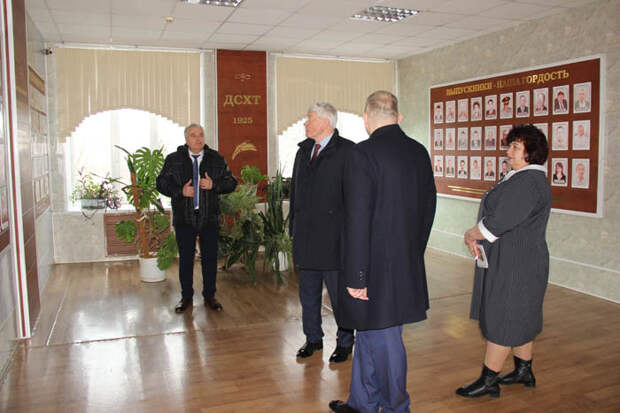 Миллеровский техникум с вековой историей: Вячеслав Василенко посетил МТАТиУ(ДСХТ)