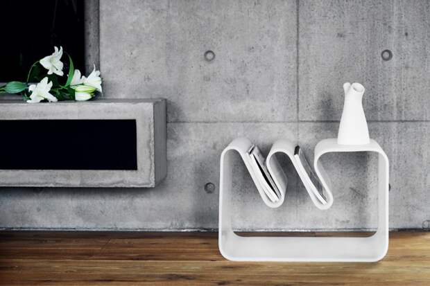 Дизайнерская мебель: многофункциональный столик-волна