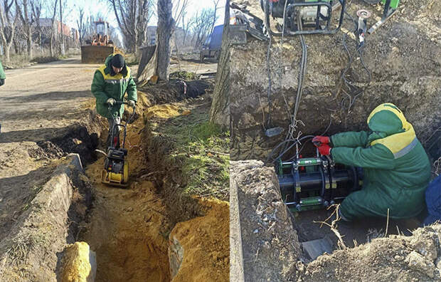 Тульские специалисты заменят четыре километра коммунальных сетей в Мариуполе